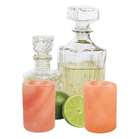 Pink Salt Shot Glasses 1.3 lbs | HIMALAYAN CHEF